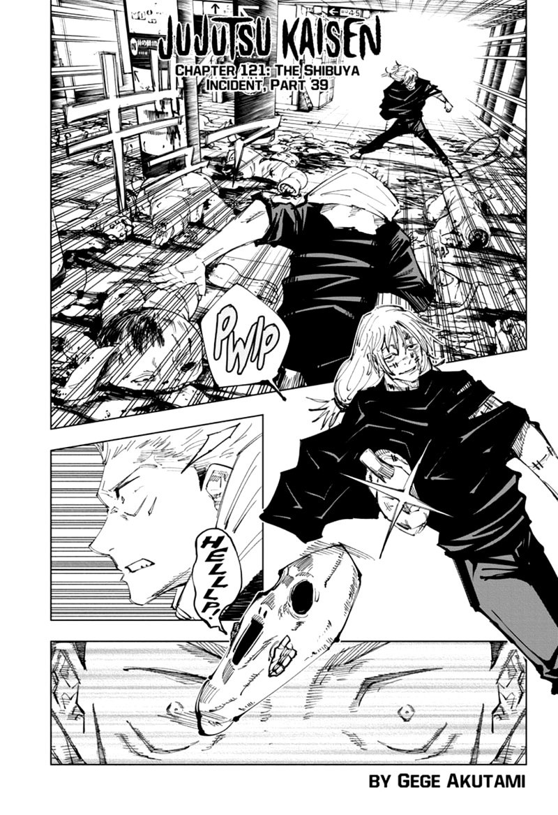 Jujutsu Kaisen Chapter 121 image 01